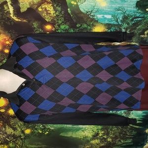 PGA tour size X large long sleeve golf shirt